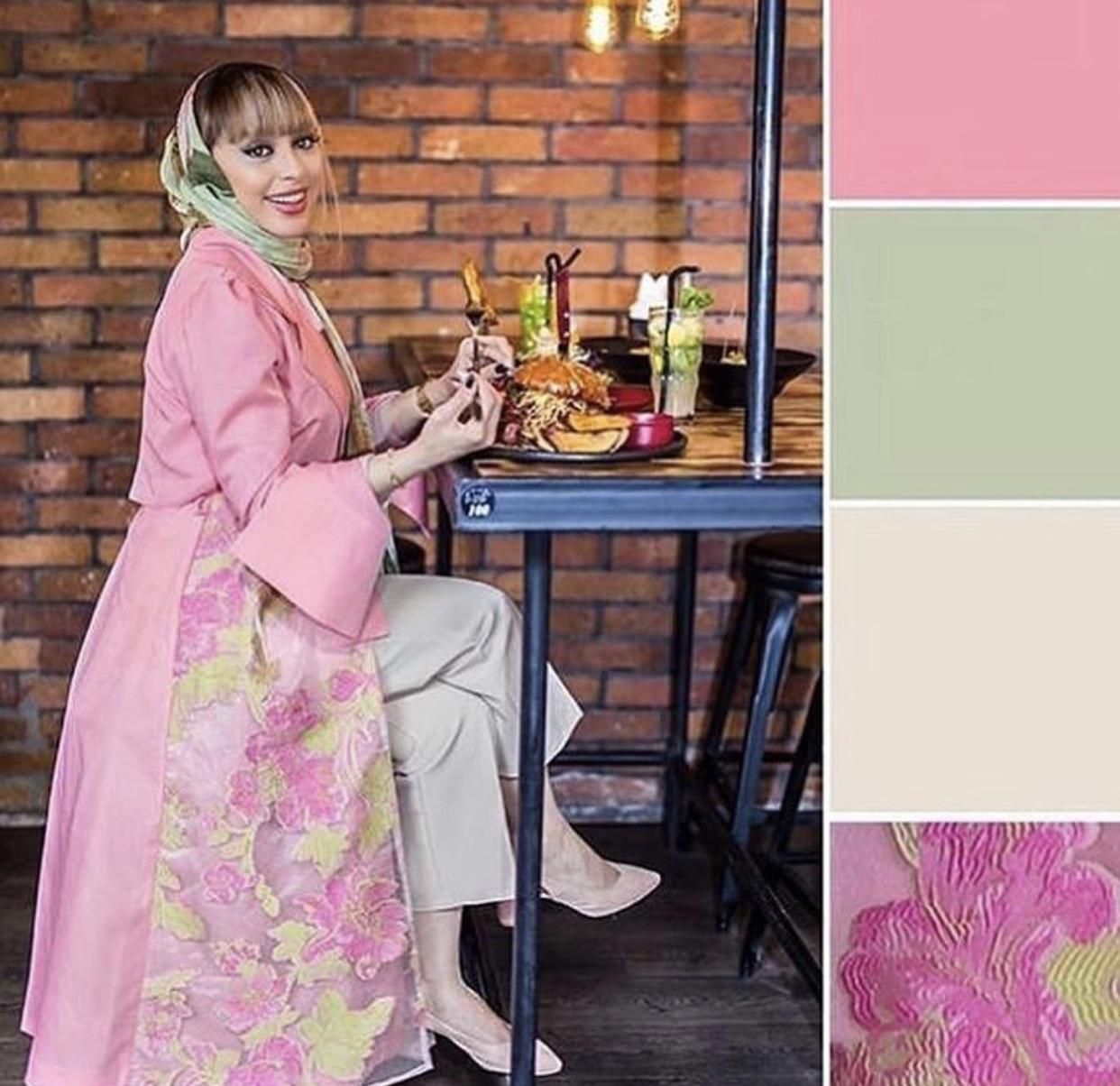 ست رنگ صورتی