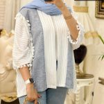 مانتو پانچ زنانه جنس لنین