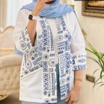 مانتو کوتاه تابستونی جنس لنین نچرال