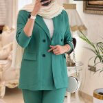کت و شلوار زنانه جنس بابوس