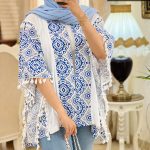 مانتو رکسانا 2 جنس لینن نچرال مدل کار عبایی کد 519