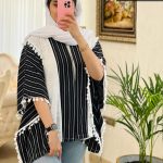 مانتو لینن شایسته جنس چرال مدل کار عبایی کد 531