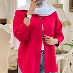 شومیز مانتویی تابستانی جنس ایوا