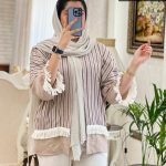 مانتو کتی تابستانی مدل ساحل جنس لینن بابوس