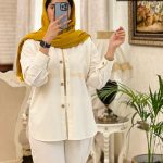 ست مانتو شلوار لنین