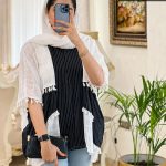 مانتو عبایی کوتاه تابستانی