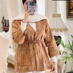 کت پاییزه مدل آلما جنس پارچه سوئیت غواصی گرم بالا کد 589