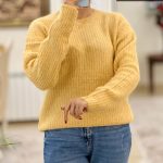 بافت وارداتی مدل نورین جنس موهر گرم بالا نرم و لطیف کد 604