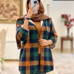 شکت کلاه دار نارگیل جنس کار پشمی داخل خز دار کد 605