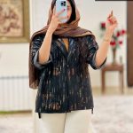 کت پاییزه مدل ژینا جنس پارچه سوئیت غواصی گرم بالا کد 607