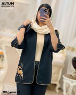 ست کت و شلوار مدل سپیده جنس پرشین مکانیک کد 688 - تصویر 3