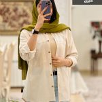 مانتو شومیزی مدل نرگس جنس نخ جاذبه کد 677