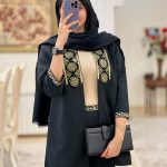 ست مانتو شلوار مدل گیسو  جنس پرشین مکانیک کد 670