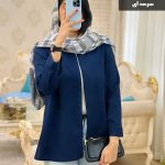 شومیز مانتویی مدل ایران جنس آیوا کد 714