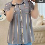 شومیز مدل آیدا جنس کار نخ تایلندی کد 708