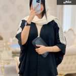 مانتو مدل رکسانا جنس ترکیبی بامبو و سزار کد 741