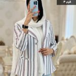 تک کت زنانه جنس لنین راه راه