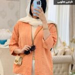 مانتو مدل کتایون جنس حصیری فوق العاده خنک کد 761