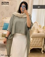 حراج ست دو تیکه مهسا شنل و دامن جنس مراکشی کد 802