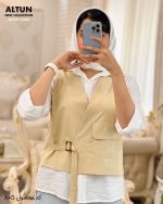 ست وست و شومیز مدل غنچه خنک و سبک کد 805 - تصویر 3