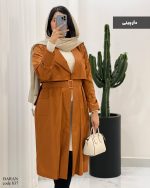 حراج بارونی بلند آستردار مدل باران جنس تی سی کد 837 - تصویر 3