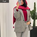 پالتو کتی مدل دلارز جنس فوتر موهر جناغی کد 840