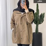 بارونی مدل آرمیتا جنس کتان زارا  کد 845