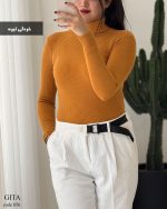 گپ یقه اسکی وارداتی مدل گیتا کشمیر فول کش کد 856 - تصویر 3
