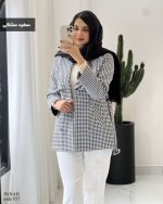 پالتو آستردار مدل پناه جنس توییت گرم بالا کد 857 - تصویر 6