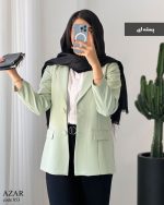 تک کت مدل آذر جنس مازراتی گرم بالا کد 853 - تصویر 5