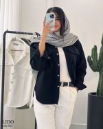 مدل لیدو جنس کتان ترک سنگ شور شده کد 862 - تصویر 15