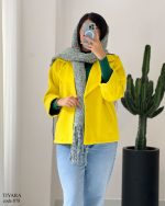 حراج پالتو مدل تیارا فوتر کوبیده شده کد 878 - تصویر 6