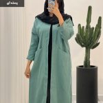 حراج مانتو بلند جنس میکرو کد 887