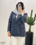 پالتو مدل اطلس جنس فوتر درجه یک کد 881 - تصویر 3