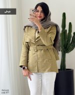 پالتو آستردار مدل پناه جنس توییت گرم بالا کد 857 - تصویر 5