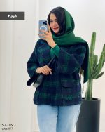 حراج پالتو کتی ساتین جنس فوتر ۴ خونه کد 877 - تصویر 12