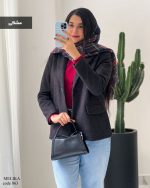 حراج پالتو کتی آستردار ملیکا فوتر کوبیده شده کد 863 - تصویر 7