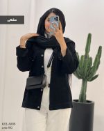 کت مدل گلاریس جنس کتان ترک ضخیم کد 882 - تصویر 5