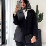 کت و شلوار مدل آذر جنس مازراتی گرم بالا کد 852