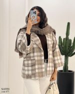 حراج پالتو کتی ساتین جنس فوتر ۴ خونه کد 877 - تصویر 5