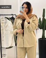 مدل لیدو جنس کتان ترک سنگ شور شده کد 862 - تصویر 6