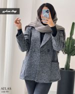 پالتو مدل اطلس جنس فوتر درجه یک کد 881 - تصویر 2