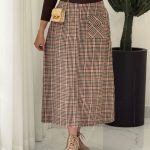 دامن تک جیب جنس کشمیر درجه یک  کد 860