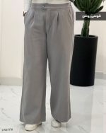 شلوار بگ کتان ترک جنس کتان ترک کد 870 - تصویر 8