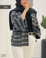 حراج پالتو کتی ساتین جنس فوتر ۴ خونه کد 877 - تصویر 8