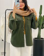 مدل لیدو جنس کتان ترک سنگ شور شده کد 862 - تصویر 3