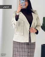 حراج کراپ کت مدل کیانا جنس زارا آستردار کد 872 - تصویر 10
