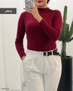 بادی یقه سه سانت جنس پنبه خالص کش کد 874