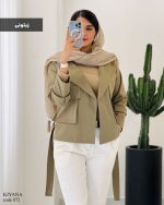 حراج کراپ کت مدل کیانا جنس زارا آستردار کد 872