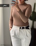 بادی یقه سه سانت جنس پنبه خالص کش کد 874 - تصویر 7